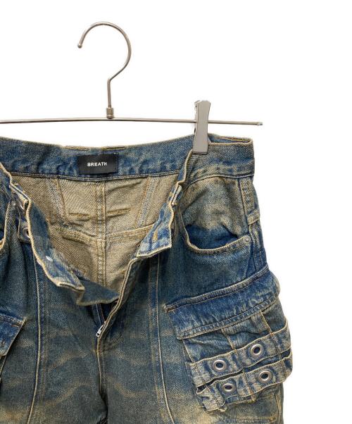 BREATH（ブレス）BREATH (ブレス) SUICIDE DENIM PANTS デニムパンツ ブルー サイズ:SIZE Mの古着・服飾アイテム