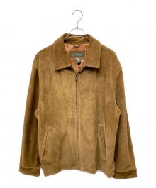 BANANA REPUBLIC（バナナリパブリック）の古着「スウェードレザージャケット」｜ブラウン