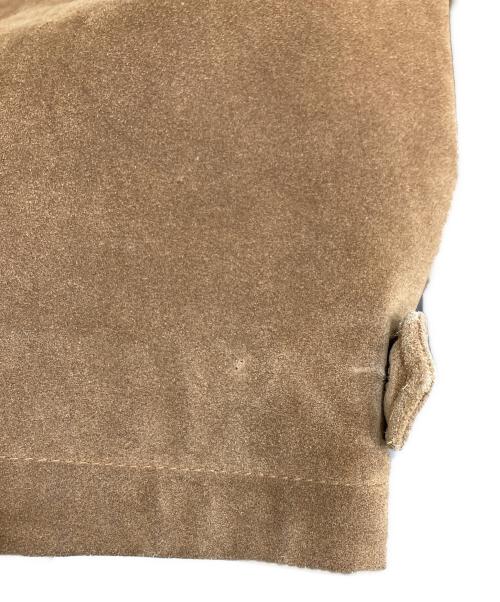 BANANA REPUBLIC（バナナリパブリック）BANANA REPUBLIC (バナナリパブリック) スウェードレザージャケット ブラウン サイズ:SIZE XLの古着・服飾アイテム