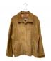 BANANA REPUBLIC（バナナリパブリック）の古着「スウェードレザージャケット」｜ブラウン