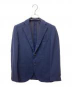 LARDINIラルディーニ）の古着「SINGLE 3B JACKET ウールテーラードジャケット」｜ネイビー
