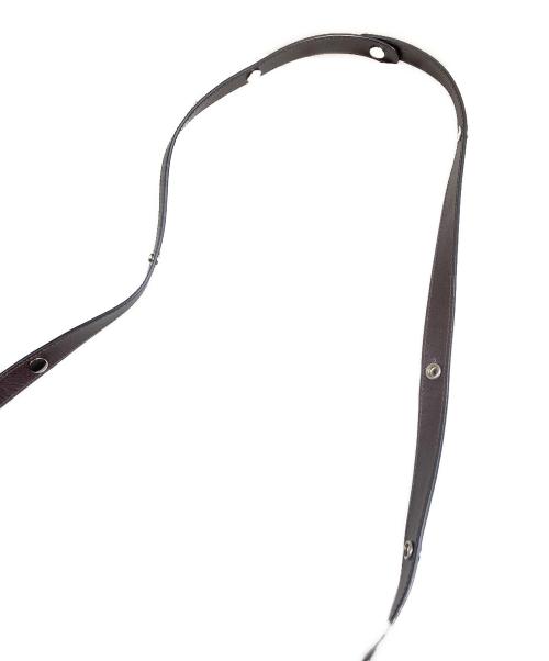 MARNI（マルニ）MARNI (マルニ) Trunk bag L トランクバッグ ラージ ネイビー・ブラウンの古着・服飾アイテム