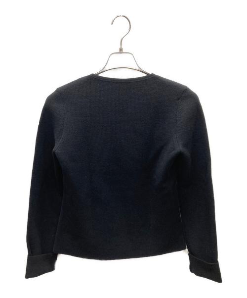 MONCLER（モンクレール）MONCLER (モンクレール) MAGLIA TRICOT CARDIGAN ダウン切替ニットカーディガン ブラック サイズ:SIZE XSの古着・服飾アイテム