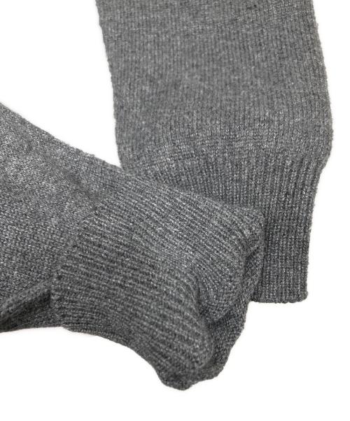 Maison Margiela 4 14（メゾンマルジェラ）Maison Margiela 4 14 (メゾンマルジェラ) Chashmere High Neck Sweater タートルネックニット グレー サイズ:SIZE Sの古着・服飾アイテム
