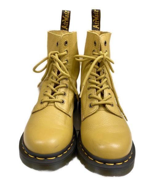 Dr.Martens（ドクターマーチン）Dr.Martens (ドクターマーチン) 1460 PASCAL 8ホールブーツ イエロー サイズ:SIZE UK5の古着・服飾アイテム