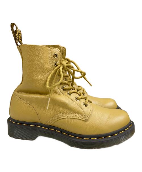 Dr.Martens（ドクターマーチン）Dr.Martens (ドクターマーチン) 1460 PASCAL 8ホールブーツ イエロー サイズ:SIZE UK5の古着・服飾アイテム