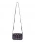 GOYARD (ゴヤール) プリュメ PLUMET ポーチ ウォレット バッグ ネイビー×ブラウン：185000円