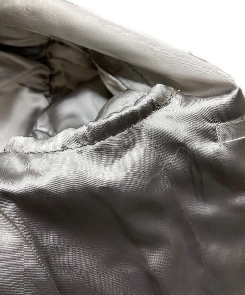 COMME des GARCONS HOMME PLUS（コムデギャルソンオムプリュス）COMME des GARCONS HOMME PLUS (コムデギャルソンオムプリュス) ストライプ切替テーラードジャケット ブラウン サイズ:SIZE Sの古着・服飾アイテム