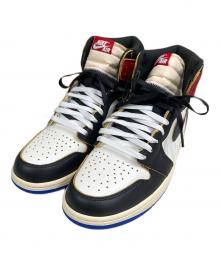 NIKE×FRAGMENT DESIGN×UNION（ナイキ×フラグメントデザイン×ユニオン）の古着「ハイカットスニーカー」｜ブラック×バーシティレッド