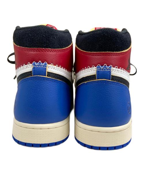 NIKE（ナイキ）NIKE (ナイキ) FRAGMENT DESIGN (フラグメントデザイン) UNION (ユニオン) ハイカットスニーカー ブラック×バーシティレッド サイズ:SIZE 28cmの古着・服飾アイテム