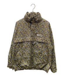 BoTT（ボット）の古着「Flower Anorak Jacket フラワーアノラックジャケット」｜ブラウン×グリーン