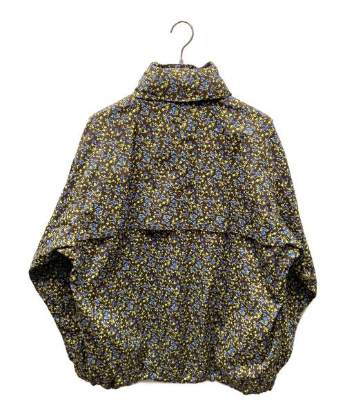 BoTT（ボット）BoTT (ボット) Flower Anorak Jacket フラワーアノラックジャケット ブラウン×グリーン サイズ:SIZE XLの古着・服飾アイテム