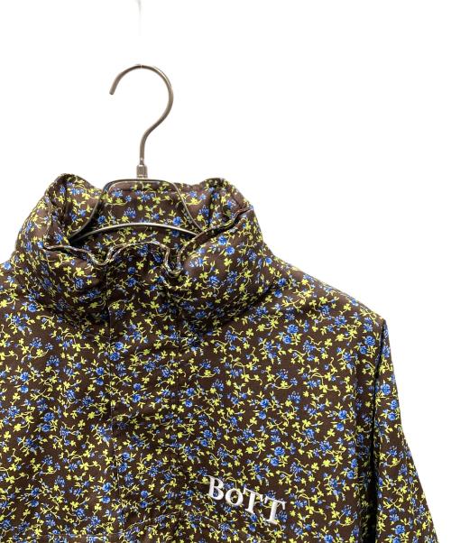 BoTT（ボット）BoTT (ボット) Flower Anorak Jacket フラワーアノラックジャケット ブラウン×グリーン サイズ:SIZE XLの古着・服飾アイテム