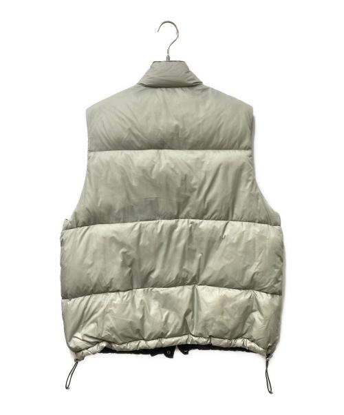 SUGARHILL（シュガーヒル）SUGARHILL (シュガーヒル) PUFFER REVERSIBLE VEST リバーシブル ダウンベスト ブラック×グリーン サイズ:4の古着・服飾アイテム
