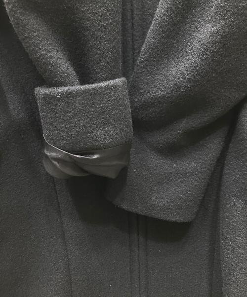 LIMI feu（リミフゥ）LIMI feu (リミフゥ) WOOL MOSSER BALLOON SLEEVE COAT ウールモッサ バルーンスリーブコート ブラック サイズ:SIZE 1の古着・服飾アイテム