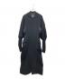 LIMI feu（リミフゥ）の古着「WOOL MOSSER BALLOON SLEEVE COAT ウールモッサ バルーンスリーブコート」｜ブラック