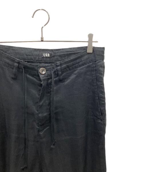 L.G.B（ルグランブルー）L.G.B (ルグランブルー) リネン混パンツ ブラック サイズ:SIZE 30の古着・服飾アイテム