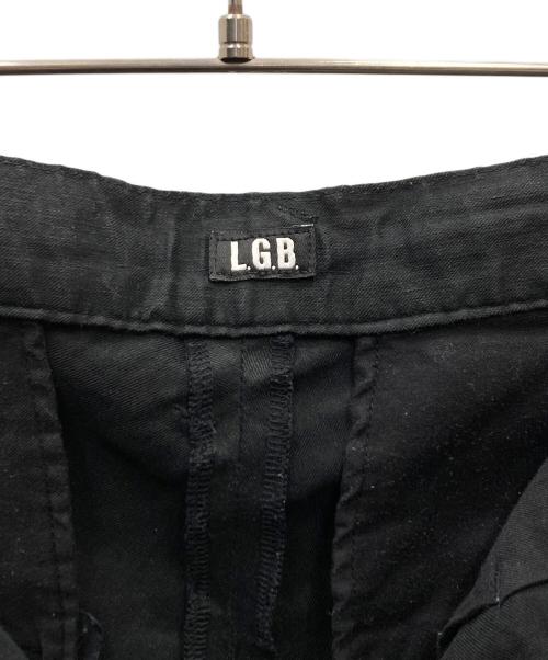 L.G.B（ルグランブルー）L.G.B (ルグランブルー) リネン混パンツ ブラック サイズ:SIZE 30の古着・服飾アイテム