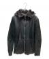 incarnation（インカーネーション）の古着「SHEEP SHEARLING(MOUTON) HOODED BLOUSON」｜ブラック