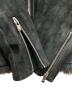 中古・古着 incarnation (インカーネーション) SHEEP SHEARLING(MOUTON) HOODED BLOUSON ブラック サイズ:SIZE M：150000円