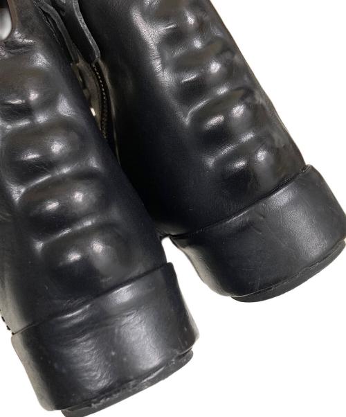 artselab（アートセラブ）artselab (アートセラブ) レザーハイカットスニーカー ブラック サイズ:SIZE 42の古着・服飾アイテム