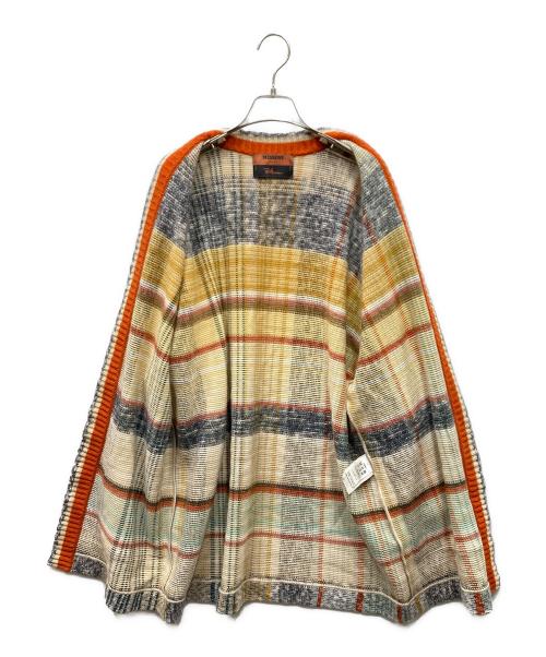 missoni（ミッソーニ）missoni (ミッソーニ) Ron Herman (ロンハーマン) 別注ニットカーディガン イエロー×オレンジ サイズ:Freeの古着・服飾アイテム