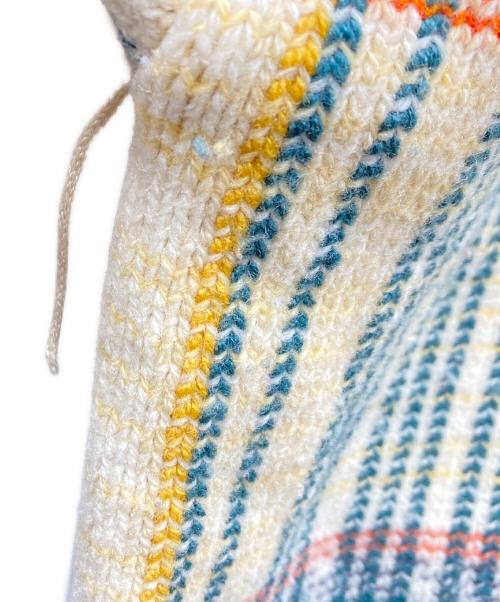 missoni（ミッソーニ）missoni (ミッソーニ) Ron Herman (ロンハーマン) 別注ニットカーディガン イエロー×オレンジ サイズ:Freeの古着・服飾アイテム