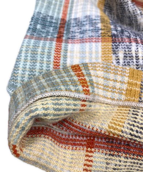 missoni（ミッソーニ）missoni (ミッソーニ) Ron Herman (ロンハーマン) 別注ニットカーディガン イエロー×オレンジ サイズ:Freeの古着・服飾アイテム
