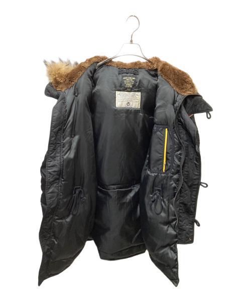 AVIREX（アヴィレックス）AVIREX (アヴィレックス) TIGHER SHARK N-3B コート ブラック サイズ:SIZE XLの古着・服飾アイテム