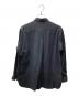 COMME des GARCONS HOMME (コムデギャルソン オム) デカオム レッドステッチデザインシャツ ブラック サイズ:表記無し：23000円