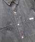 中古・古着 COMME des GARCONS HOMME (コムデギャルソン オム) デカオム レッドステッチデザインシャツ ブラック サイズ:表記無し：23000円