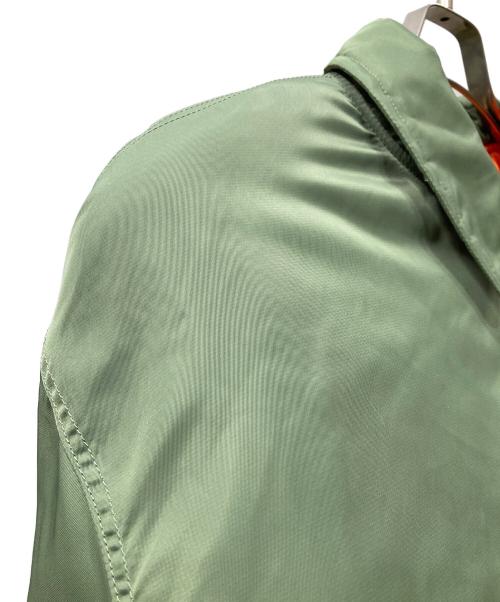 BoTT（ボット）BoTT (ボット) Nylon Flight Jacket 23AW フライトジャケット オリーブ サイズ:SIZE Lの古着・服飾アイテム