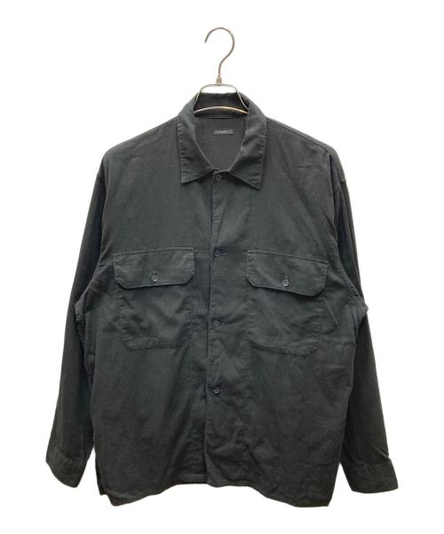 COMOLI（コモリ）COMOLI (コモリ) 空紡オックス C.P.Oシャツ ブラック サイズ:SIZE 3の古着・服飾アイテム
