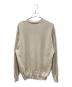 Hysteric Glamour (ヒステリックグラマー) DIZZY & MILKY編込 セーター グレー×レッド サイズ:L：14000円