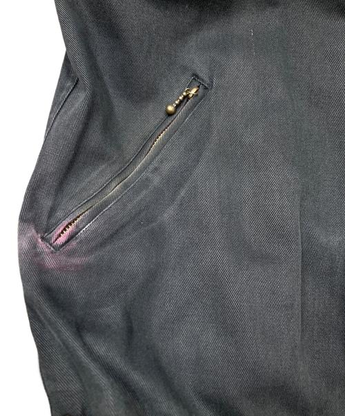 KOHSHIN SATOH（コウシンサトウ）KOHSHIN SATOH (コウシンサトウ) ジップアップブルゾン ブラック サイズ:SIZE Mの古着・服飾アイテム