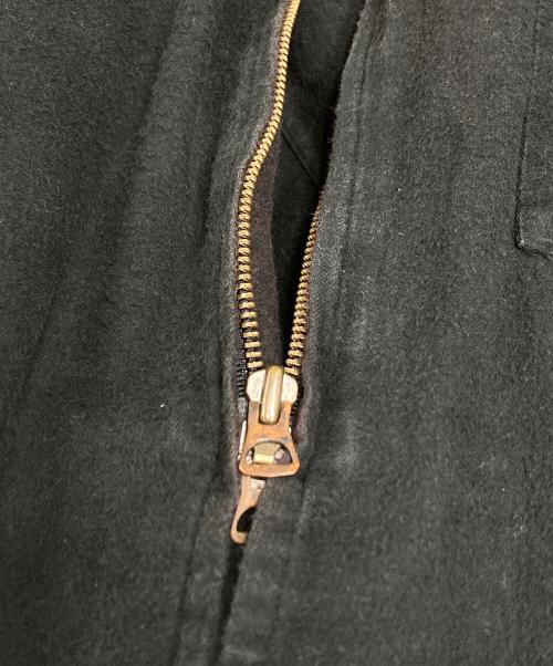Yohji Yamamoto pour homme（ヨウジヤマモト プールオム）Yohji Yamamoto pour homme (ヨウジヤマモト プールオム) 80年代タグ ダブルジップ切替シャツジャケット ブラック サイズ:SIZE Mの古着・服飾アイテム
