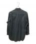 Yohji Yamamoto pour homme (ヨウジヤマモト プールオム) 80年代タグ ダブルジップ切替シャツジャケット ブラック サイズ:SIZE M：20000円