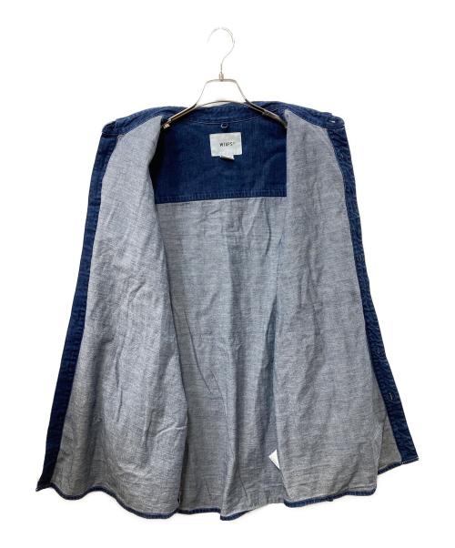 WTAPS（ダブルタップス）WTAPS (ダブルタップス) デニムシャツ インディゴ サイズ:X03の古着・服飾アイテム