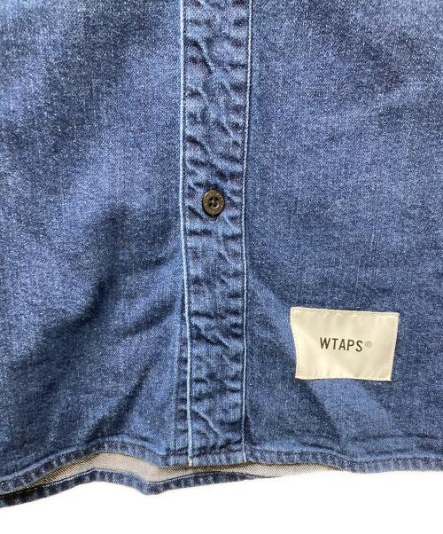 WTAPS（ダブルタップス）WTAPS (ダブルタップス) デニムシャツ インディゴ サイズ:X03の古着・服飾アイテム