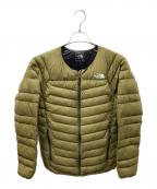 THE NORTH FACEザ ノース フェイス）の古着「Thunder Roundneck Jacket サンダーラウンドネックジャケット」｜カーキ