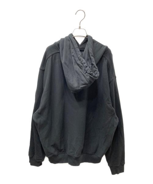 MARC JACOBS（マークジェイコブス）MARC JACOBS (マークジェイコブス) THE CITY HOODIE プリントパーカー ブラック サイズ:SIZE XLの古着・服飾アイテム