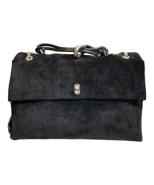 MARC JACOBS（マークジェイコブス）MARC JACOBS (マークジェイコブス) Large Suede Chain Shoulder Bag ショルダーバッグ ブラックの古着・服飾アイテム