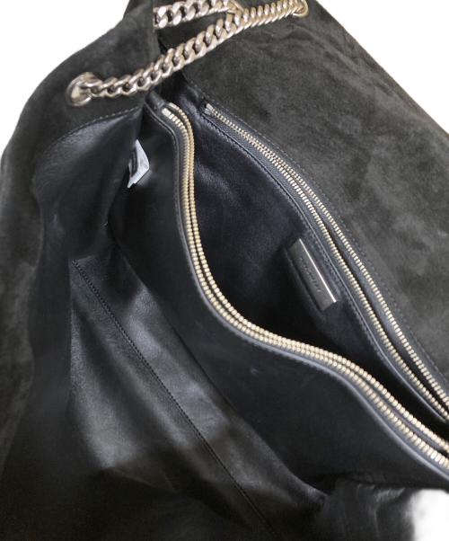MARC JACOBS（マークジェイコブス）MARC JACOBS (マークジェイコブス) Large Suede Chain Shoulder Bag ショルダーバッグ ブラックの古着・服飾アイテム