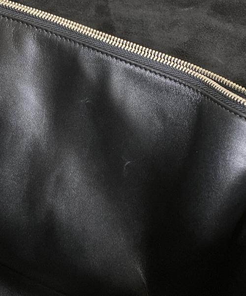 MARC JACOBS（マークジェイコブス）MARC JACOBS (マークジェイコブス) Large Suede Chain Shoulder Bag ショルダーバッグ ブラックの古着・服飾アイテム