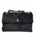 MARC JACOBS（マークジェイコブス）の古着「Large Suede Chain Shoulder Bag ショルダーバッグ」｜ブラック