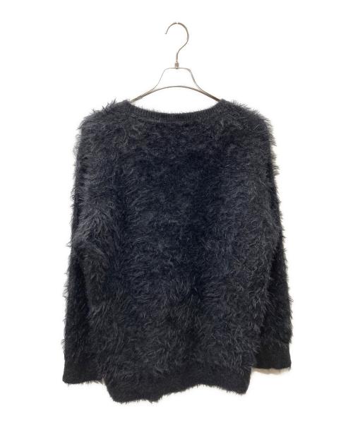 NUMBER (N)INE（ナンバーナイン）NUMBER (N)INE (ナンバーナイン) フェザーファーニット ブラック サイズ:SIZE 3の古着・服飾アイテム