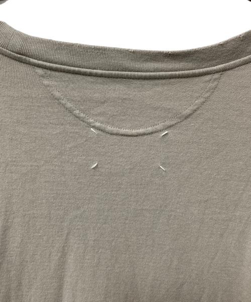 Maison Margiela（メゾンマルジェラ）Maison Margiela (メゾンマルジェラ) BINGO ダメージ加工L/Sカットソー ベージュ サイズ:XSの古着・服飾アイテム