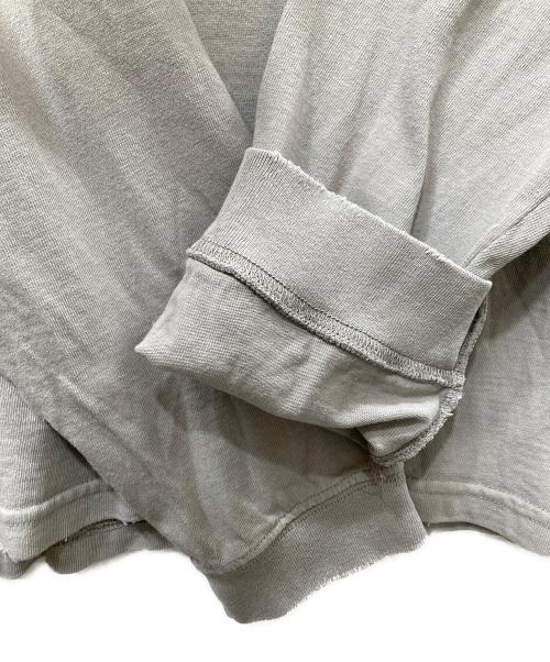 Maison Margiela（メゾンマルジェラ）Maison Margiela (メゾンマルジェラ) BINGO ダメージ加工L/Sカットソー ベージュ サイズ:XSの古着・服飾アイテム
