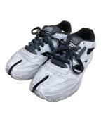Maison Margiela 22×REEBOKメゾンマルジェラ×リーボック）の古着「Classic Leather Tabi Décortiqué Low クラシック レザー タビ デコルティケ ロー」｜ホワイト×ブラック