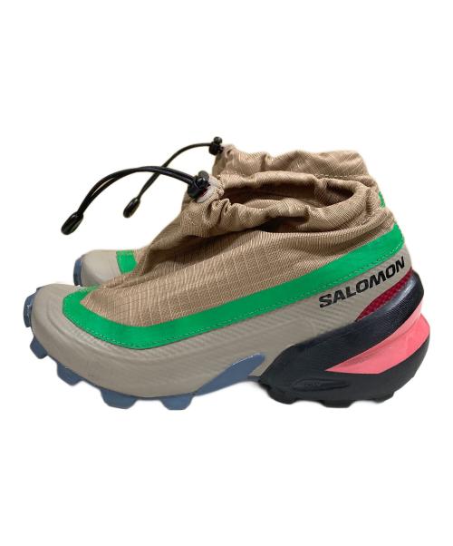 SALOMON（サロモン）SALOMON (サロモン) MM6 Maison Margiela (エムエムシックスメゾンマルジェラ) シューズ ベージュ×グリーン サイズ:SIZE 22cmの古着・服飾アイテム
